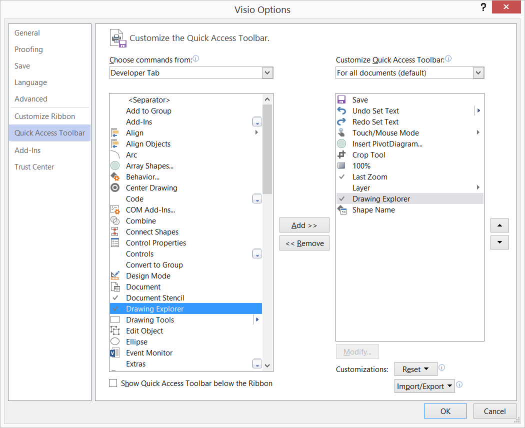 Navigating Pages and Shapes in Visio 2013